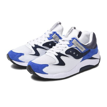 【SAUCONY】 サッカニー GRID 9000 グリッド 9000 S70439-1　WHITE/BLUE