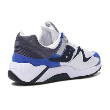 【SAUCONY】 サッカニー GRID 9000 グリッド 9000 S70439-1　WHITE/BLUE