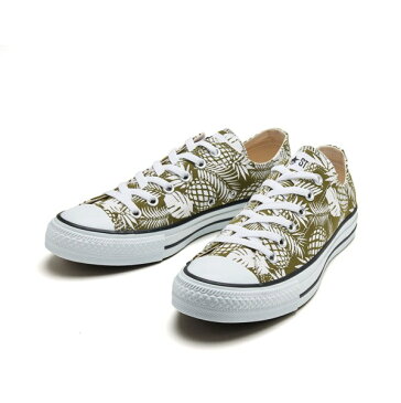 【CONVERSE】 コンバース ALL STAR TROPICAL OX オールスター トロピカル オックス 32862384　OLIVE