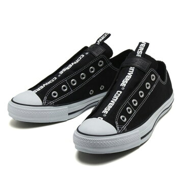 【CONVERSE】 コンバース ALL STAR LOGOTAPE SLIP OX オールスター ロゴテープ スリップ オックス 32863431 ABC-MART限定　*BLACK