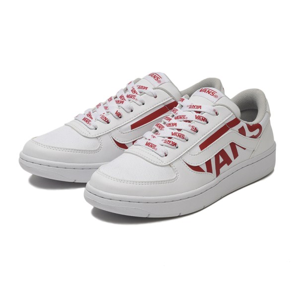 【VANS】FLOATER ヴァンズ フローター V4410 19SP　WHITE/LOGO RED