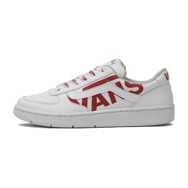 【VANS】FLOATER ヴァンズ フローター V4410 WHITE/LOGO RED