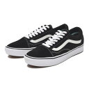 【VANS】COMFYCUSH OLD SKOOL ヴァンズ コンフィクッシュ オールドスクール VN0A3WMAVNE BLACK/T.WHITE