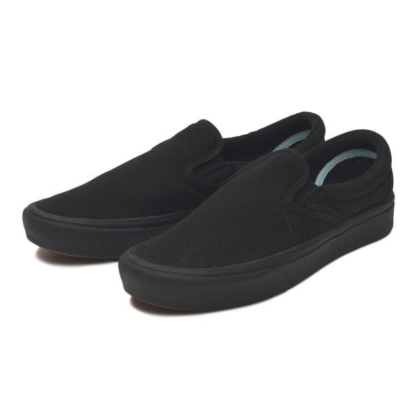 【VANS】COMFYCUSH SLIP-ON ヴァンズ コンフィクッシュ スリッポン VN0A3WMDVND BLACK/BLACK