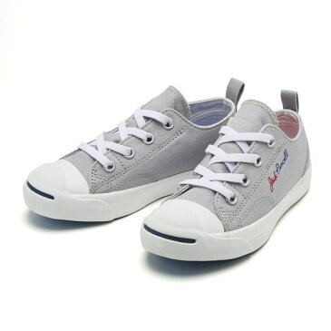 キッズ 【CONVERSE】 コンバース KID'S JACK PURCELL TRICOPOINT SLIP (15-21) キッズ ジャックパーセル トリコポイント スリップ 37300140　GRAY