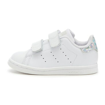 ベビー 【adidas】 アディダス STAN SMITH CF I (12-16) スタンスミス EE8485 WHT/WHT
