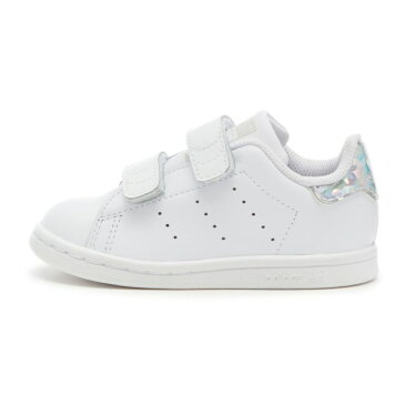 ベビー 【adidas】 アディダス STAN SMITH CF I (12-16) スタンスミス EE8485　WHT/WHT