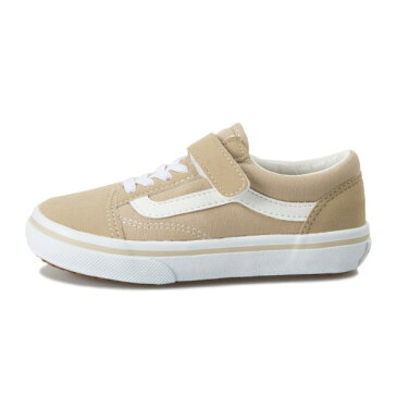 キッズ 【VANS】 OLD SKOOL (14-18) ヴァンズ オールドスクール V36CJ　BEIGE