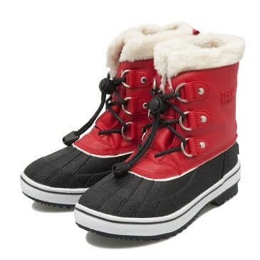 キッズ 【HAWKINS】 ホーキンス スノーブーツ MT.BOOTS (17-24) HK52366　RED/BLACK