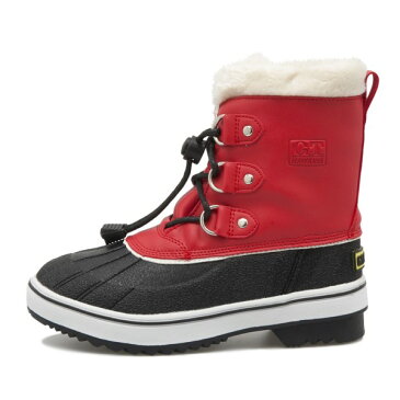 キッズ 【HAWKINS】 ホーキンス スノーブーツ MT.BOOTS (17-24) HK52366　RED/BLACK