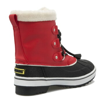 キッズ 【HAWKINS】 ホーキンス スノーブーツ MT.BOOTS (17-24) HK52366　RED/BLACK