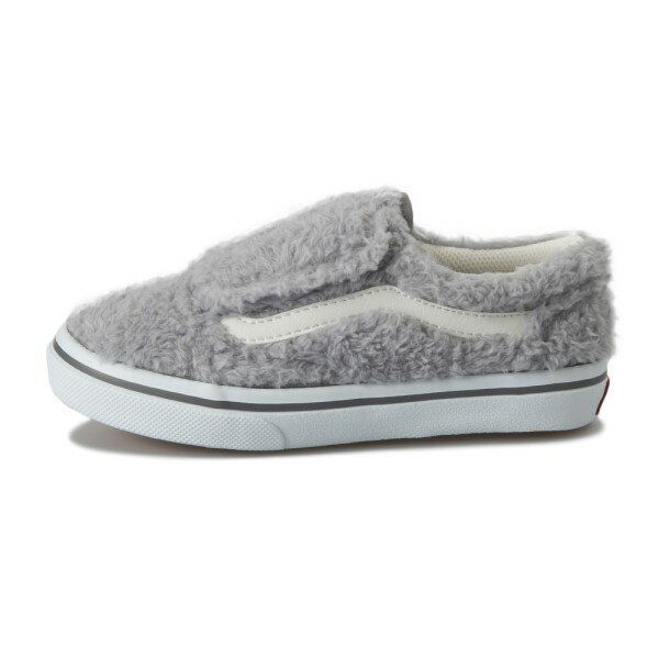 キッズ 【VANS】 OLD SKOOL (14-20) ヴァンズ オールドスクール V36CJ W.FUR　GRAY