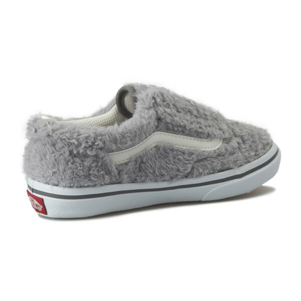 キッズ 【VANS】 OLD SKOOL (14-20) ヴァンズ オールドスクール V36CJ W.FUR　GRAY