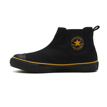 【CONVERSE】 コンバース ALL STAR WR SIDEGORE HI オールスター WR サイドゴア ハイ 31301200 ABC-MART限定　*BLACK/YELLOW