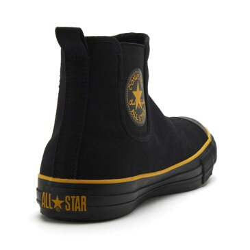 【CONVERSE】 コンバース ALL STAR WR SIDEGORE HI オールスター WR サイドゴア ハイ 31301200 ABC-MART限定　*BLACK/YELLOW