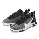 NIKE ナイキ スニーカー REACT ELEMENT 55 SE リアクト エレメント 55 SE CI3831-002 002BLK/WHT
