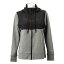 レディース 【Sauconyアパレル】 サッカニー W COOLDOWN JACKET クールダウン ジャケット SAW800259-DGHBK　D.GREY HEA/BLK