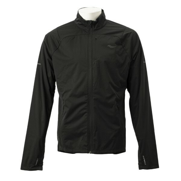 【Sauconyアパレル】 サッカニー M VITARUN JACKET ヴァイタルラン ジャケット SAM800184-BK BLACK