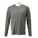 【Sauconyアパレル】 サッカニー M BREAKTHRU LONG SLEEVE ブレイクスルー ロング スリーブ SAM800186-DGH D.GREY HEATHER