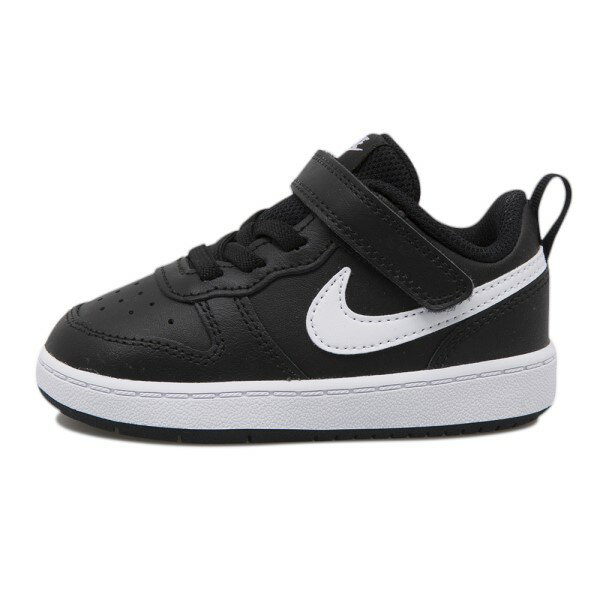 ベビー NIKE ナイキ スニーカー COURT BOROUGH LOW 2 (TDV) 12-16 コート バーロウ LOW 2 TDV BQ5453-002 ABC-MART限定　*002BLACK/WHITE