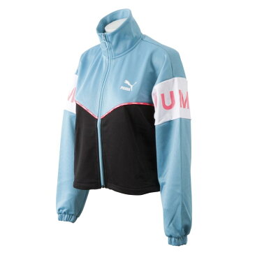 レディース 【PUMA ウェア】 プーマ ウェア W PUMA XTG トラックジャケット 595962 45MILKY BLUE