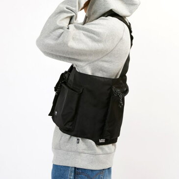 【VANSウェア】Vest Style Body Bag ヴァンズ ベストスタイルボディバッグ CD19FW-MB03 BLACK