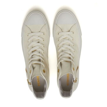 【CONVERSE】 コンバース ALL SATR GOLDZIP II HI オールスター ゴールドジップ II ハイ 31301532　WHITE