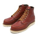 【RED WING】 レッドウィング IRISH SETTER 6 039 MOC-TOE アイリッシュ セッター 6インチ モックトゥ 8875 (E) ORO RUSSET