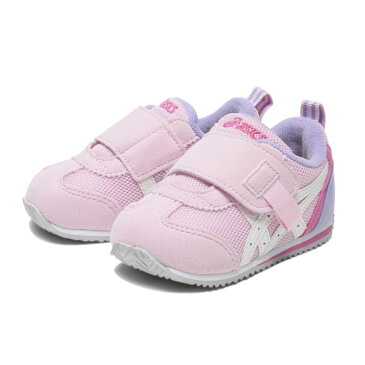 ベビー 【ASICS】 アシックス アイダホ BABY KT-ES 2 1144A082 (13-15)　700 ピンク/ホワイト