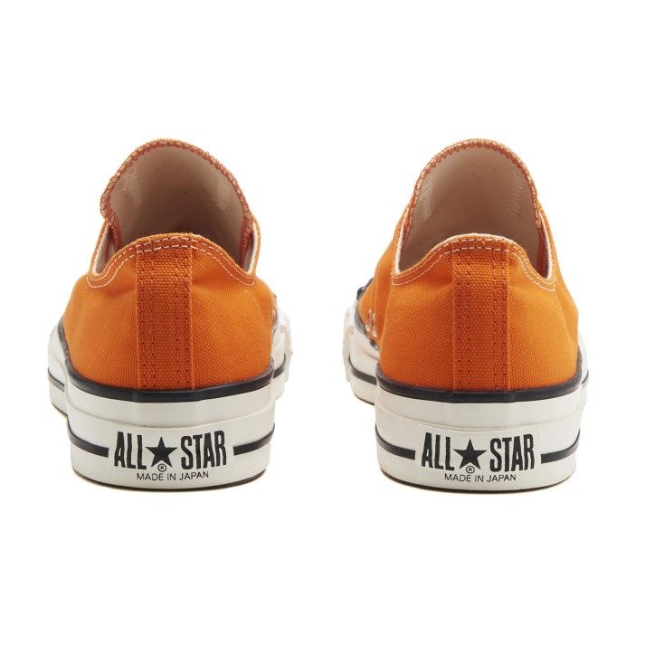 【CONVERSE】 コンバース CANVAS ALL STAR J OX キャンバス オールスター J オックス 31301650　ORANGE