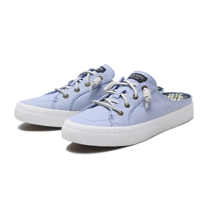  スペリー トップサイダー CREST VIBE MULE CHAMBRAY クレスト バイブ ミュール シャンブレー STS84806　BLUE