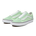 【VANS】OLD SKOOL ヴァンズ オールドスクール VN0A4U3BWKO　GREEN ASH/WHT