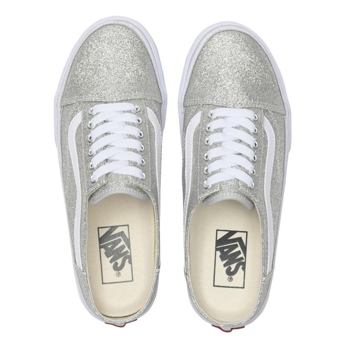 【VANS】COMFORT OLD SKOOL MULE ヴァンズ オールドスクールミュール V36CF MULE GL SILVER