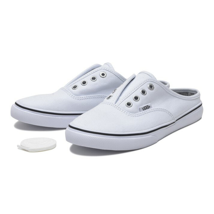 【VANS】AUTHENTIC MULE ヴァンズ オーセンティックミュール V44W LP MULE　T.WHITE