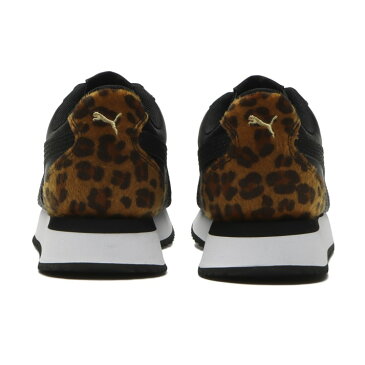 レディース 【PUMA】 プーマ TURINO STACKED LEOPARD チュリーノスタックド レオパード 380217 ABC-MART限定 *01BK/BK