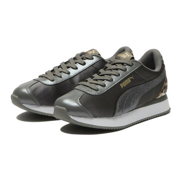 レディース 【PUMA】 プーマ TURINO STACKED LEOPARD チュリーノスタックド レオパード 380217 ABC-MART限定 *02S.GRAY/S.GRA