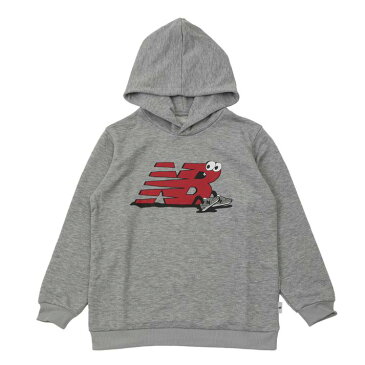 キッズ 【New Balance ウェア】 ニューバランス ウェア CITY スウェットプルオーバーフーディ JJTP0331HGR HGR
