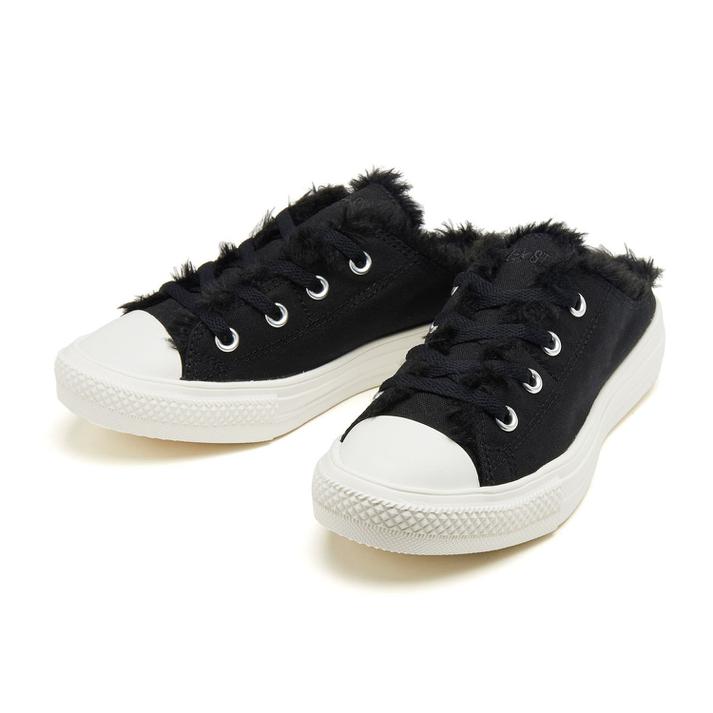 レディース【CONVERSE】 コンバース AS LIGHT BOA MULE SLIP OX オールスター　ライト　ボア　ミュール　スリップ　オックス 31303161 BLACK