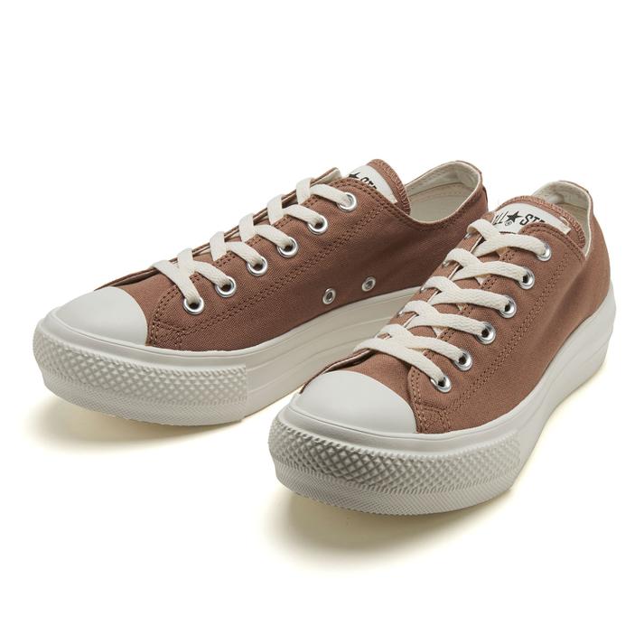 レディース【CONVERSE】 コンバース AS LIGHT PLTS OX オールスター ライト PLTS OX 31303701 MOCHA