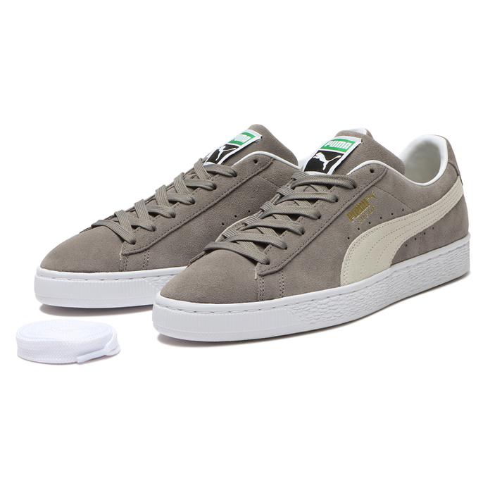 【PUMA】 プーマ SUEDE CLASSIC XXI スウェード クラシック XXI 374915 07STEEL GRAY/WH