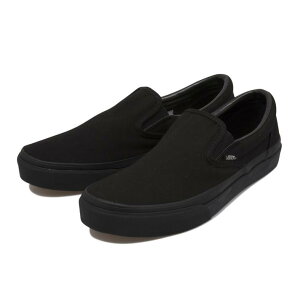 【VANS】 ヴァンズ SLIP ON スリッポン V98CLA　M.BLACK