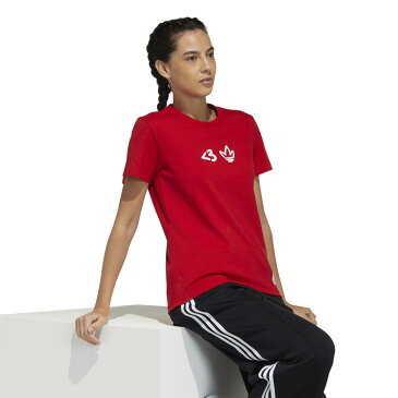 レディース【adidas】 アディダス W VDAY TEE SS ショートスリーブTシャツ H39015 SCAR