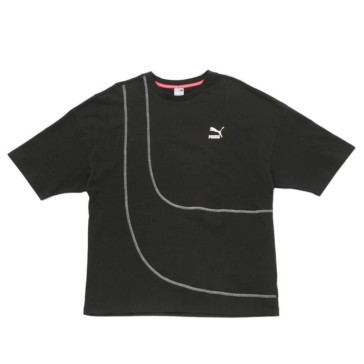 レディース【PUMA】 プーマ W CONVEY ルース Tシャツ ショートスリーブ 530386 01BLACK