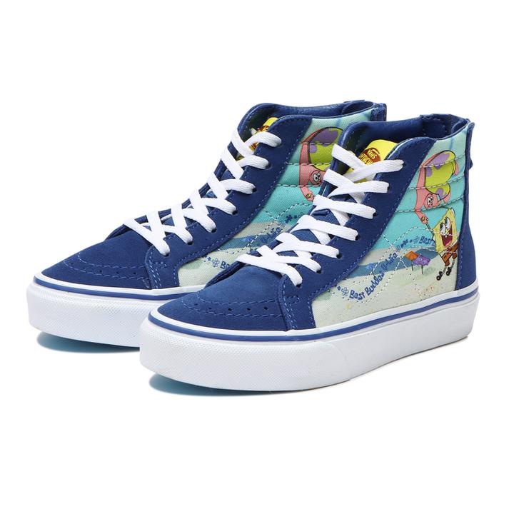 キッズ 【VANS】 ヴァンズ SK8-HI ZIP スケートハイ VN0A4BUXYZ0 (SPONGE)A BUDDI