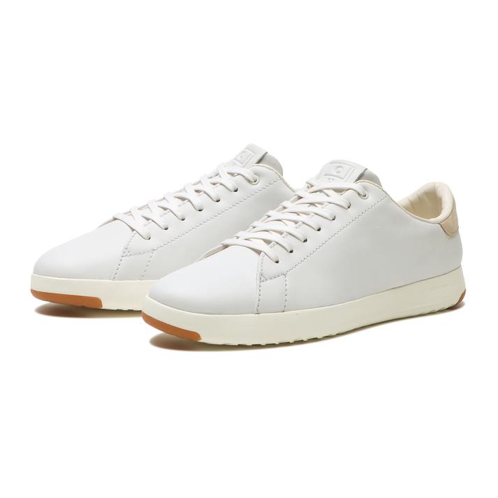 【COLE HAAN】 GRANDPRO TENNIS SNEAKER グランドプロテニス C22584 WHITE 超軽量のグランドプロ コレクション。ビンテージのテニスシューズからインスピレーションを得たスタイルに、グランド.OSの持つ柔軟性、クッショニング、人間工学に基づく快適さを実現したスニーカー。 サイズ目安はこちら 【サイズ目安】(個人差がございますので、あくまでも目安とお考え下さい。)このシューズの作りは標準です。 【ご購入前に必ずこちらをご確認ください。 】 [ABCMART][ABCmart][abcmart][ABCマート][abcマート][エービーシーマート][エービーシー][エービーシー マート]