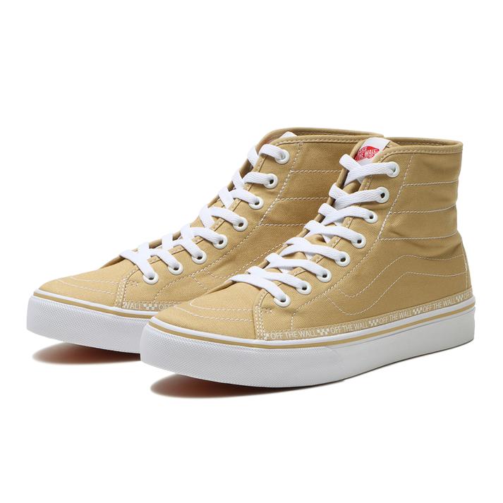 【VANS】 ヴァンズ SK8-HI DECON DX スケートハイデコンDX V38CL+DECON BEIGE/WHITE