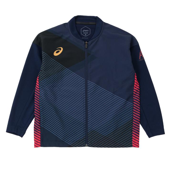 【ASICS】 アシックス AI Jr.クロストツプ アウター 2104A017.400 ピーコート 【ご注意】こちらの商品は弊社実店舗からも集約(入荷)するため、「靴箱の破損、色あせ、プライス貼付、剥がし跡」「靴箱内の包装用紙破れ、商品タグなどが無い状態」「履きジワやボンドの付着、若干のシミ、汚れ」が生じる場合がございます。また、正規の靴箱が著しく破損している状態時には代替の靴箱を使用する場合もございます。尚、弊社実店舗から集約しました商品は検品を行って販売可能な商品をご案内致しております。その為、商品の状態の指定はできませんので予めご了承下さい。※こちらの商品につきましては下記ご利用ガイドをご確認下さい。■ご利用ガイド サッカー2104A017.400春夏の練習シーンに対応したジュニア用軽量トップです前身頃に布帛素材を、背面には通気を促すメッシュ素材を採用着用しながらの練習も想定し、袖はフィット性を高めバタつきを抑えます両サイドには移動中の着用時に重宝するポケット付きウオームアップ後の衣服内温度の調整や練習中など、幅広いシーンで活用できます左袖にはアンドレス・イニエスタ選手のイニシャルをデザインしたAIロゴがデザインされています。AIロゴ入りジュニアモデル軽量性と動きやすさを求めた素材・シルエットを採用したトレーニングトップ サイズ目安はこちら 【サイズ目安】130＝着丈54cm　身巾98cm140＝着丈57cm　身巾102cm150＝着丈60cm　身巾106cm商品は独自の採寸方法により採寸されています商品生地の特性によって1cm前後の誤差が生じる場合があります上記サイズ表は各部位の目安寸法となります。製品の仕上がり寸法ではございません。こちらの商品は商品不良を除く返品・交換はお受け致しかねます。商品を入れる袋が破損していた場合、代用（他メーカーを含）の袋を使用する場合がございます。商品保護を主としたものですので、どうかご了承下さい。※画像はサンプルのため、若干の仕様変更がある場合がございます。予めご了承下さい。 【ご購入前に必ずこちらをご確認ください。 】 [ABCMART][ABCmart][abcmart][ABCマート][abcマート][エービーシーマート][エービーシー][エービーシー マート][バーゲン]