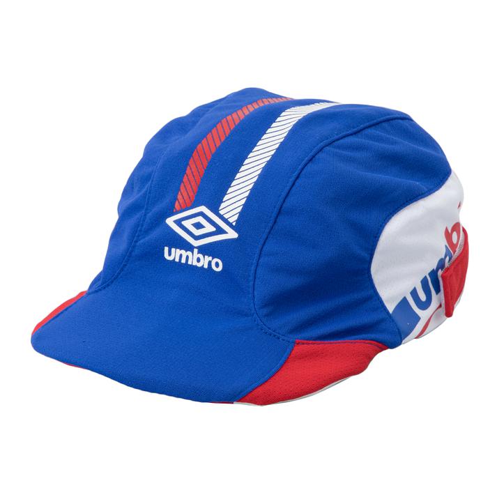 【UMBRO ウェア】 Jr.Cooling practice Cap JRクーリングフットボールプラクティスキャップ UUDRJC03 BLUE RED