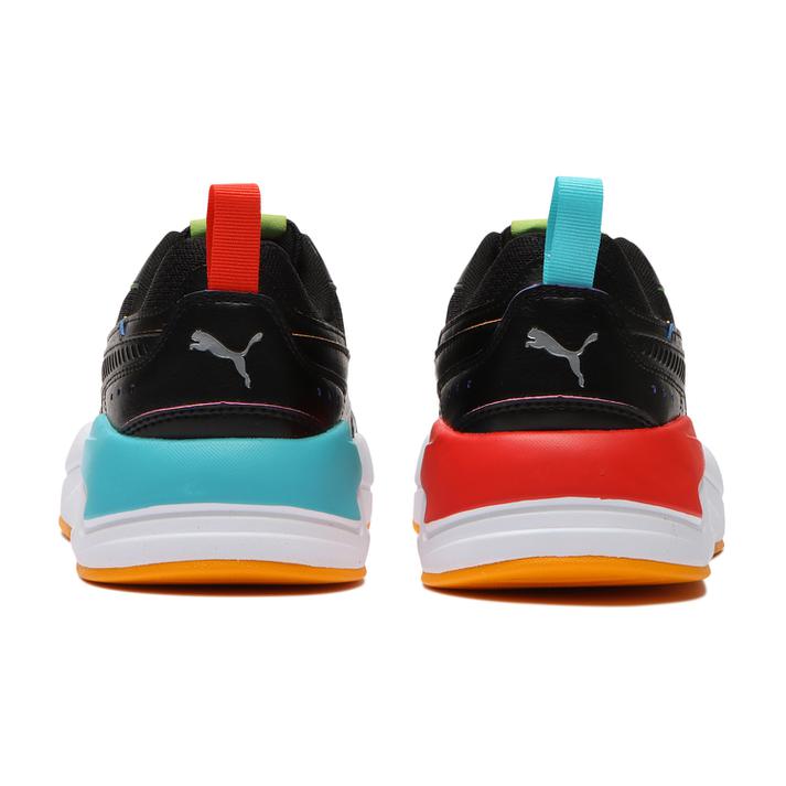 【PUMA】 プーマ X-RAY2 SQUARE RAINBOW エックスレイ　ツウー　スクエア　レインボー 368856 02BK/BLUE/RED