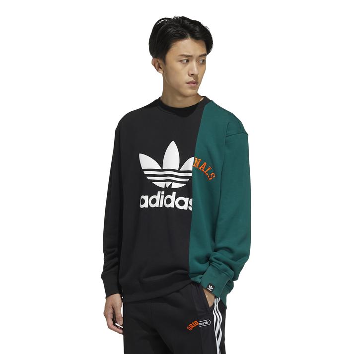 【adidas】 アディダス M MR CREW スウェット HC0379 ABC-MART限定 *BLK